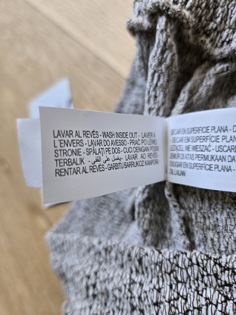 Zara Women's Wide-Leg Textured Knit Pants - Picture 6 of 7